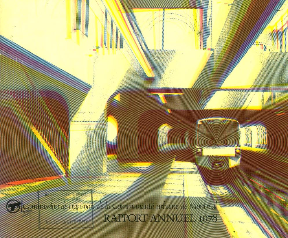 Commisssion de Transport de la Communaute Urbaine de Montreal annual report 1978