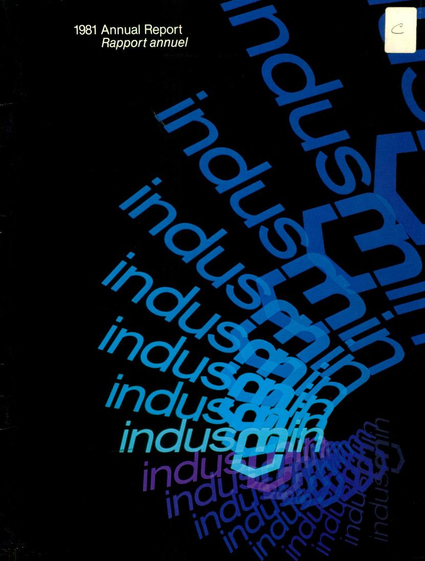 Indusmin Limited annual report 1981