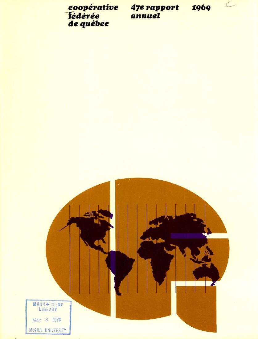 Coopérative fédérée de Québec annual report 1969
