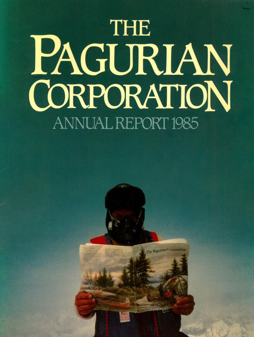 Pagurian Corporation Limited annual report 1985