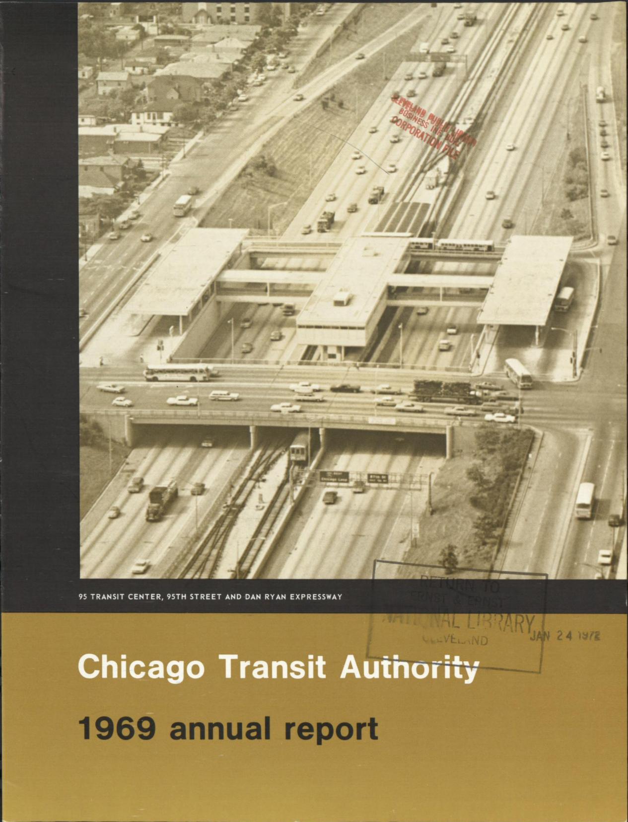 Chicago Transit Board annual report 1969