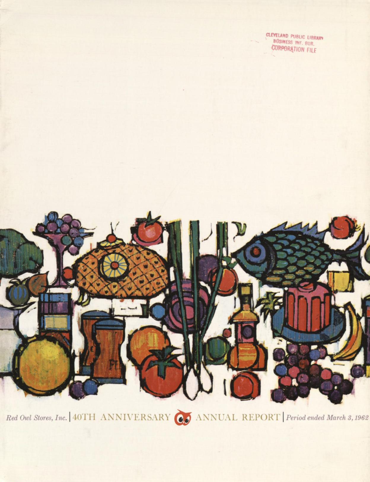 Red Owl Stores annual report 1961