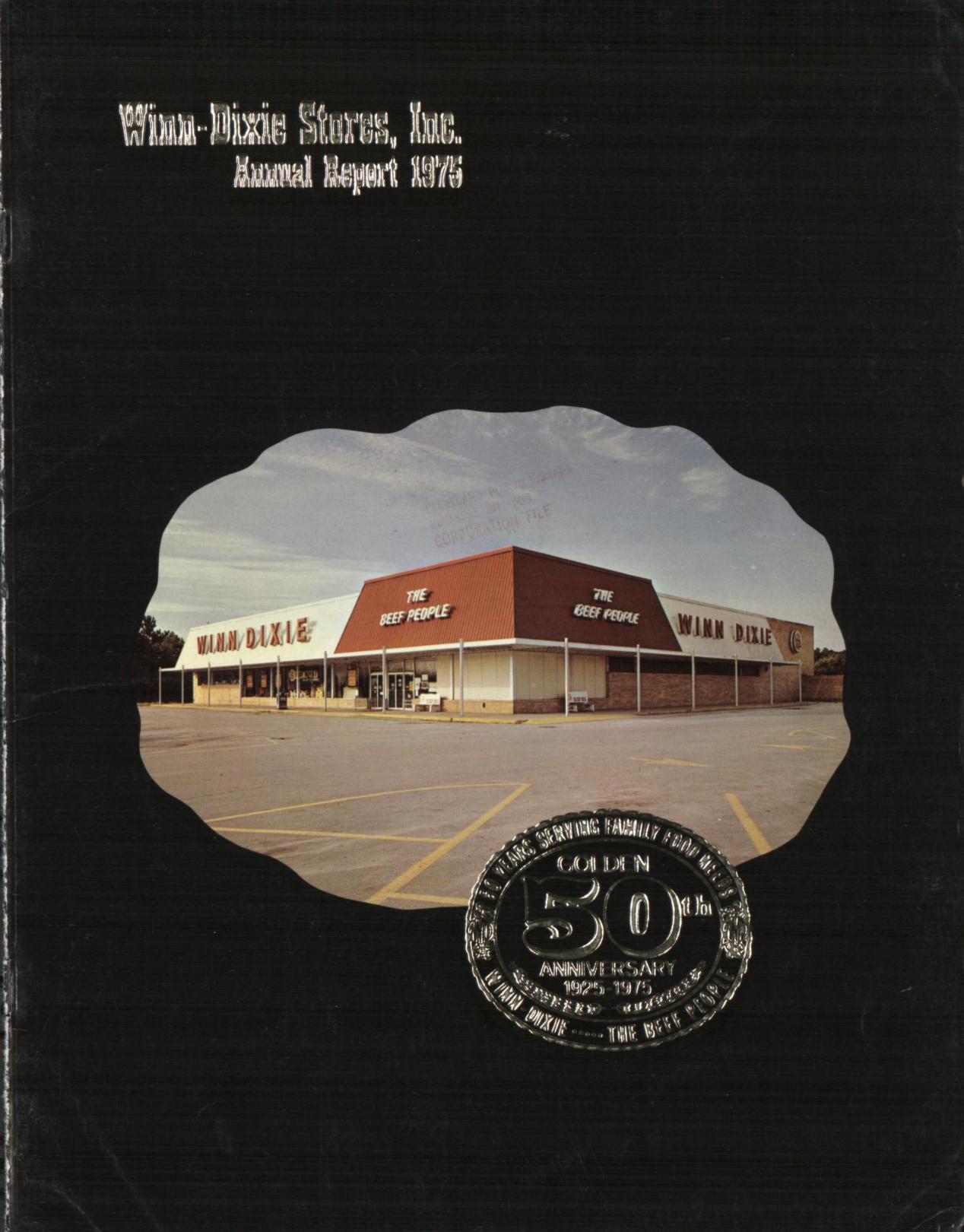 Winn & Lovett Grocery Company, Dixie-Home Company, and Winn-Dixie annual report 1974